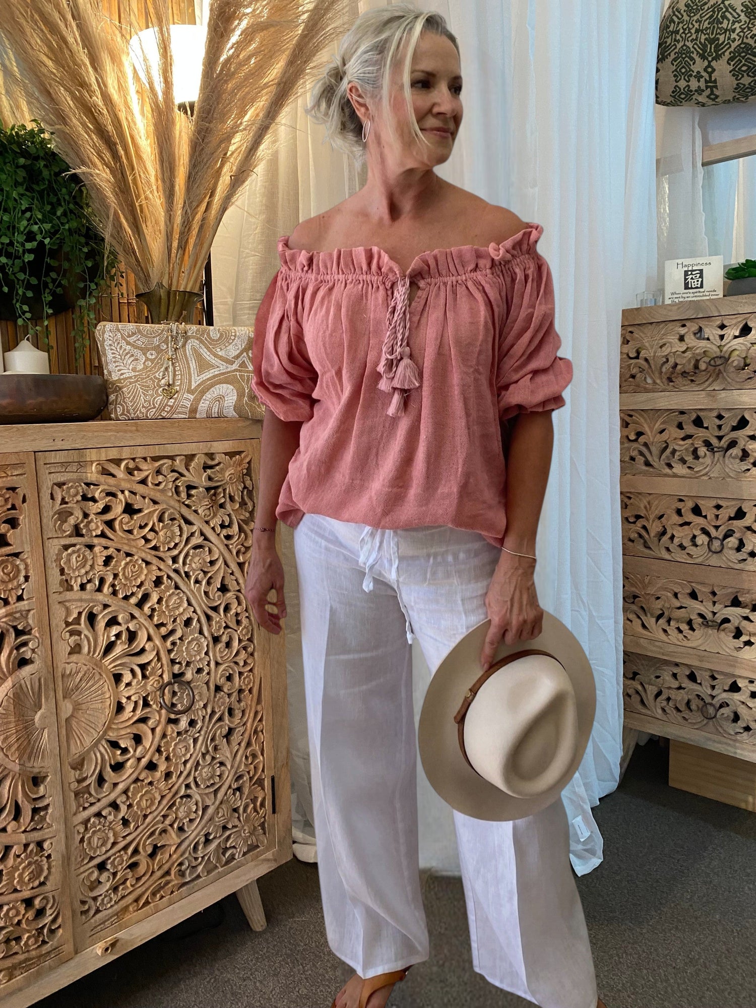 Women’s Ramie & Natural Fibre Tops