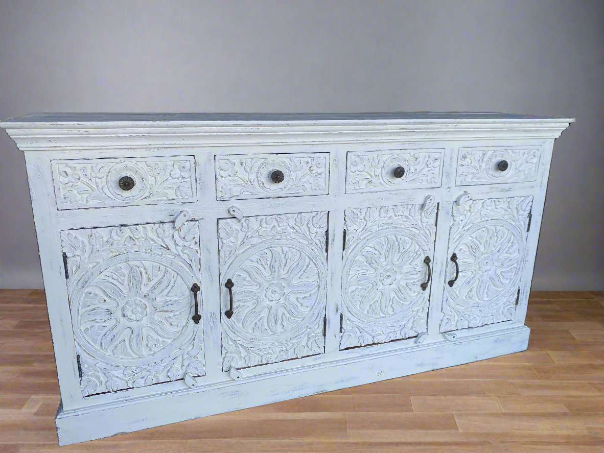 Indian Rustic sideboard