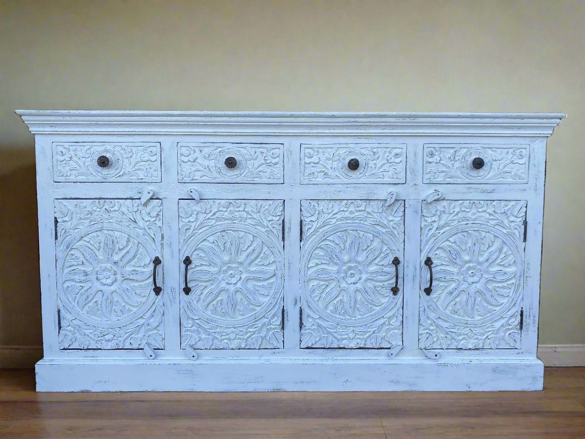 Indian Rustic sideboard