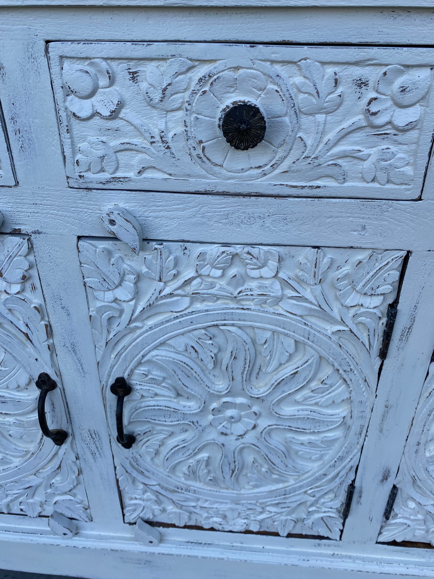 Indian Rustic sideboard